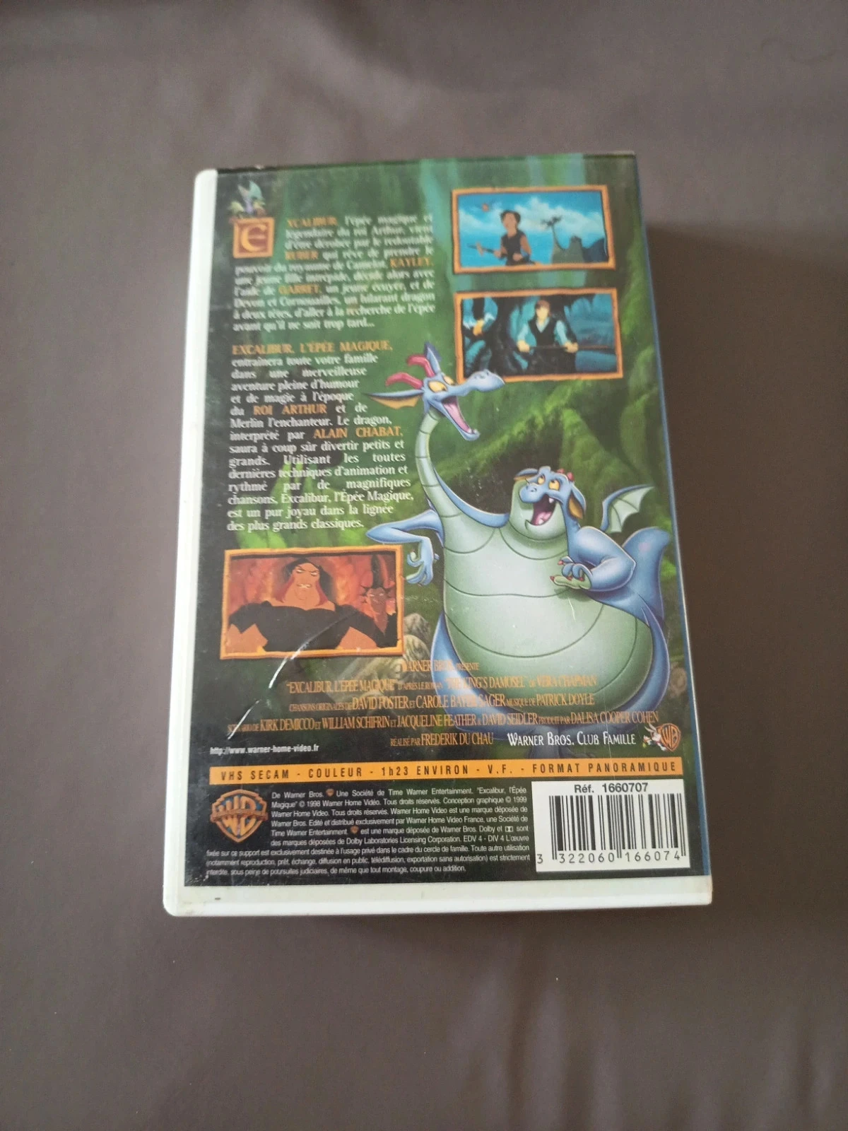 VHS Excalibur het magische zwaard – photo 2